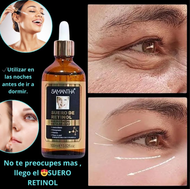 Suero Facial de Retinol 100 ml – Hidratación y Cuidado Intensivo